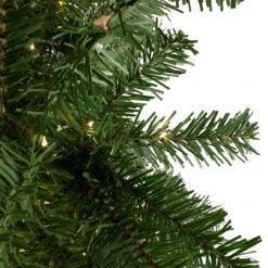 7.5' Pre-lit Medium Deer River Spruce LED Artificial Christmas Tree - Warm White Lights -Xmas Trees Shop northlight z16062 3 48521.1667570071