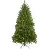 9' Green Pre-Lit Medium Northern Pine Artificial Christmas Tree - Clear LED Lights