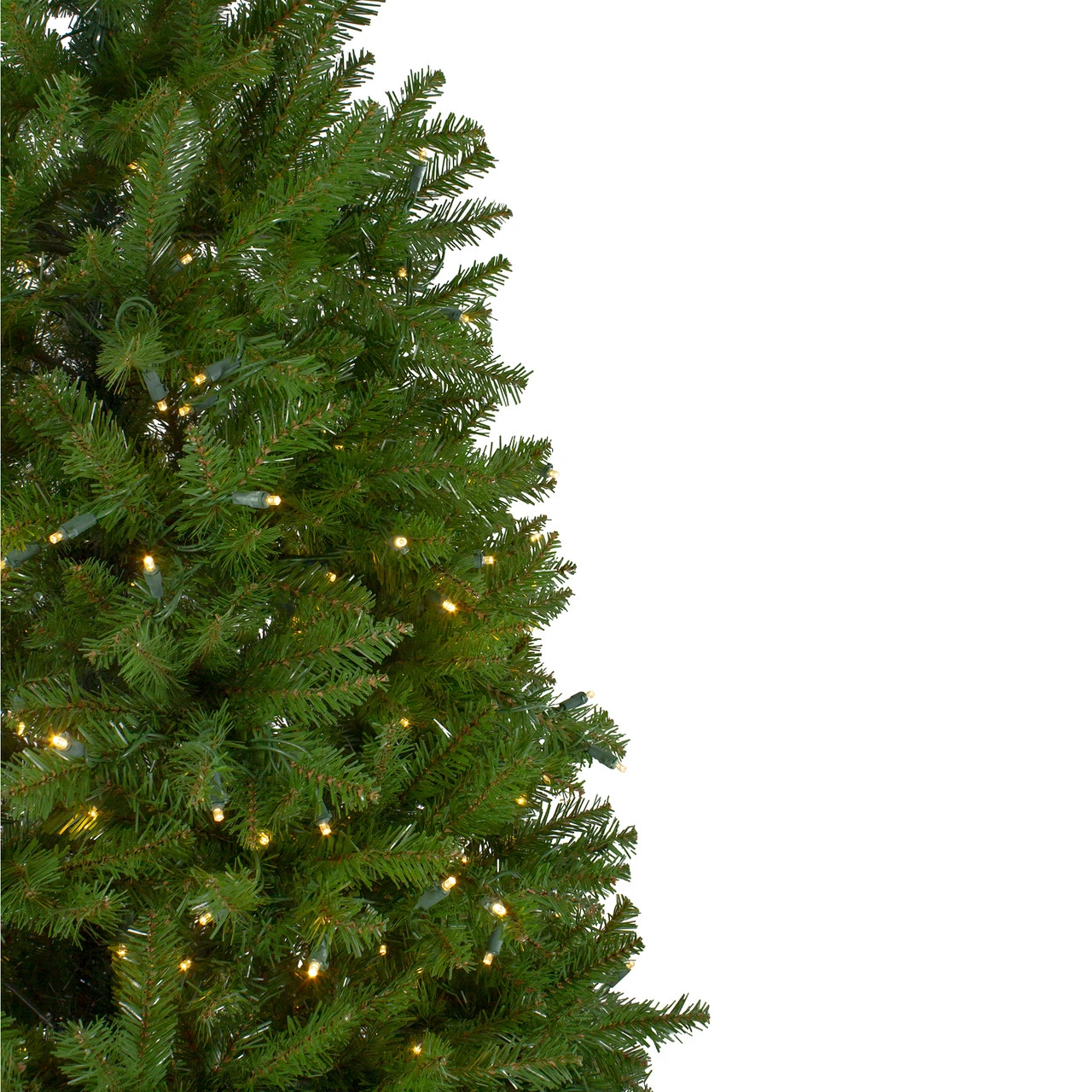7.5' Pre-Lit Green Medium Northern Pine Artificial Christmas Tree - Warm Clear LED Lights 4 7.5' Pre-Lit Green Medium Northern Pine Artificial Christmas Tree - Warm Clear LED Lights - Image 4