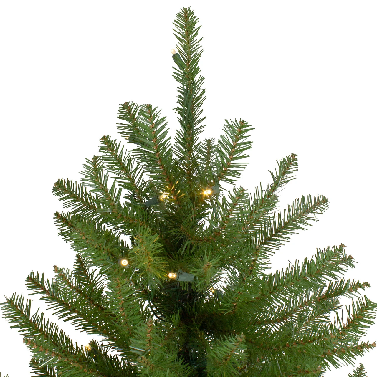 7.5' Pre-Lit Green Medium Northern Pine Artificial Christmas Tree - Warm Clear LED Lights 3 7.5' Pre-Lit Green Medium Northern Pine Artificial Christmas Tree - Warm Clear LED Lights - Image 3