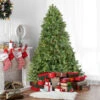 6.5' Pre-Lit Full Noble Fir Artificial Christmas Tree - Clear Lights