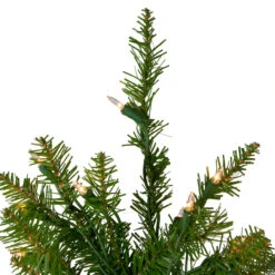 4' Pre-Lit Full Northern Pine Artificial Christmas Tree, Clear Lights -Xmas Trees Shop northlight z84470 2 90282.1685643411