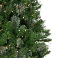 6.5' Pre-Lit Medium Mixed Cashmere Pine Artificial Christmas Tree - Clear Lights -Xmas Trees Shop northlight z84644 2 20438.1668612093
