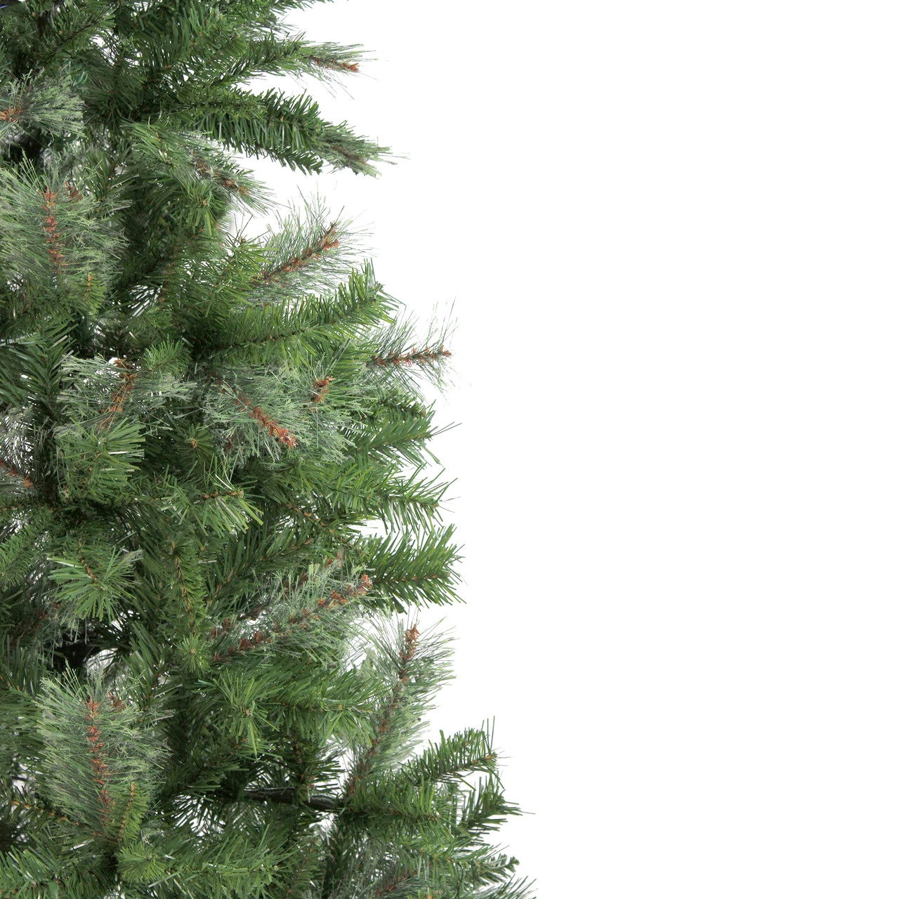 7.5 Ft Medium Mixed Cashmere Pine Artificial Christmas Tree - Unlit 4 7.5 Ft Medium Mixed Cashmere Pine Artificial Christmas Tree - Unlit - Image 4