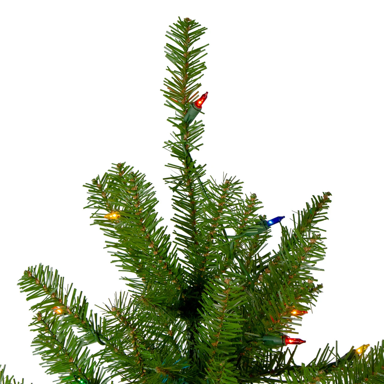 6.5' Pre-Lit Northern Pine Full Artificial Christmas Tree - Multi-Color Lights 3 6.5' Pre-Lit Northern Pine Full Artificial Christmas Tree - Multi-Color Lights - Image 3