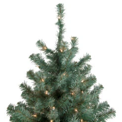 7.5' Pre-Lit Colorado Blue Spruce Artificial Christmas Tree, Clear Lights -Xmas Trees Shop northlight z94013 3 33283.1667516817