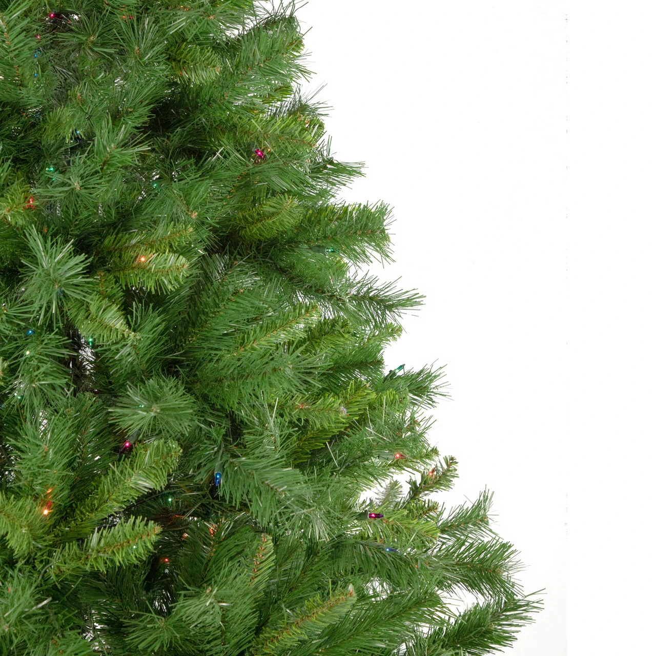 7.5' Pre-Lit Chatham Pine Artificial Christmas Tree, Multi-Color Lights 3 7.5' Pre-Lit Chatham Pine Artificial Christmas Tree, Multi-Color Lights - Image 3