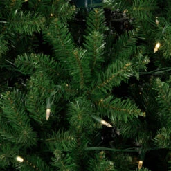 7.5' Pre-Lit Manchester Pine Instant Connect Artificial Christmas Tree, Dual LED Lights -Xmas Trees Shop northlight z94430 3 55415.1668089864