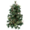 2' Pre-Lit Country Mixed Pine Artificial Christmas Wall Tree - Clear Lights