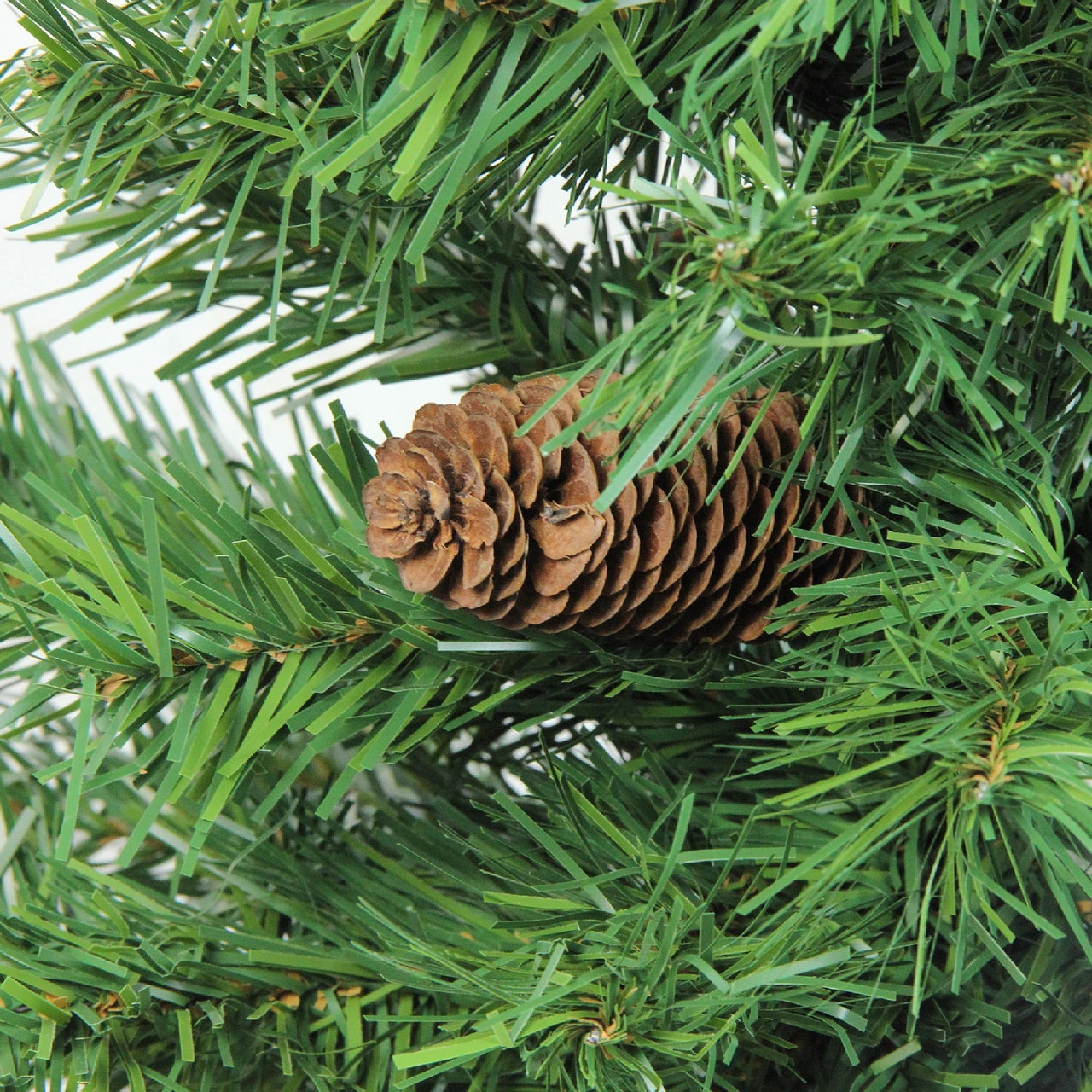 7.5' Medium Dakota Red Pine Artificial Christmas Tree With Pinecones - Unlit 3 7.5' Medium Dakota Red Pine Artificial Christmas Tree With Pinecones - Unlit - Image 3