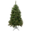 5' Pre-Lit Green Medium Canyon Pine Artificial Christmas Tree, Clear Lights