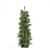 5' Slim Mixed Cedar Pine Entryway Artificial Christmas Tree - Unlit