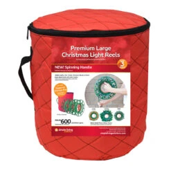 3 Reel Red Christmas Light Set Quilted Storage Bag 11 3 Reel Red Christmas Light Set Quilted Storage Bag -Xmas Trees Shop simpleliving 715213 sqs 7 89382.1667554089