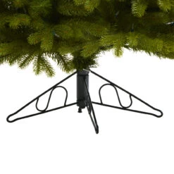 6' Pre-Lit Cambridge Flat Back Artificial Christmas Wall Tree, Warm White LED Lights -Xmas Trees Shop t1438 5 09615.1667528959